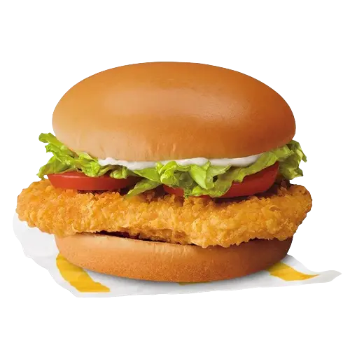 McCrispy Chicken Sandwich w/ Lettuce & Tomatoes