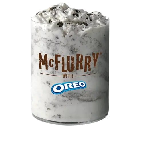 McFlurry with Oreo
